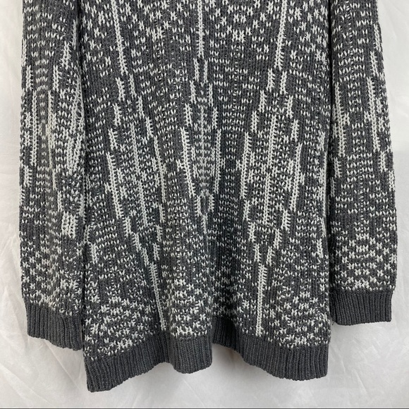 Talbots Wool Blend Metallic Boho Sweater Cardigan - Picture 6 of 12